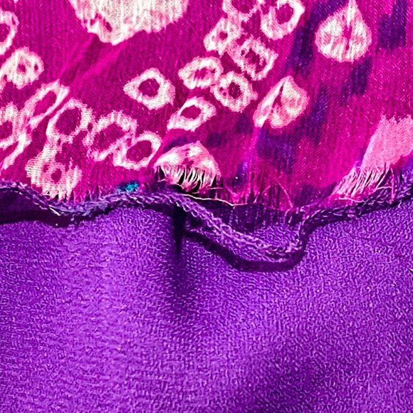 ⭐️HP⭐️RUBY RD▪️Colorful Geometric Circles Flowing Boho Overlay Maxi Skirt - Picture 5 of 5